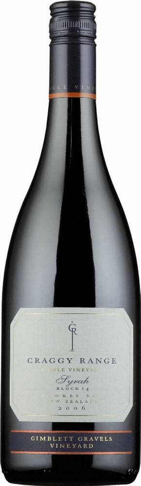 Craggy Range Gimblett Gravels Block 14 Syrah 2006