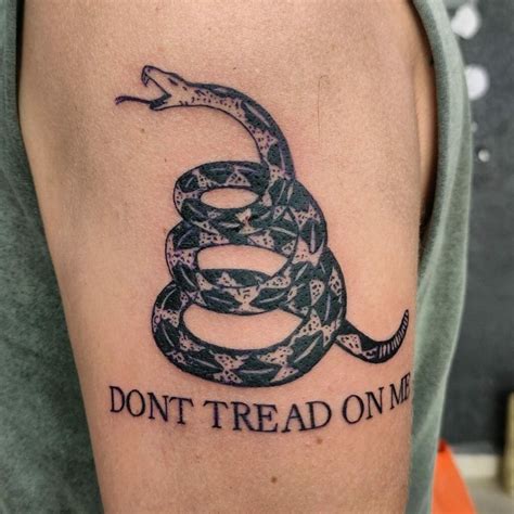 10 Best Dont Tread On Me Tattoo Ideas Youll Have To See To Believe