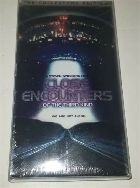 CLOSE ENCOUNTERS OF The Third Kind VHS 1998 Closed Captioned Sealed