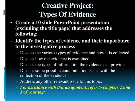 Ppt Criminal Investigation Cj 210 Unit 3 Lecture Powerpoint