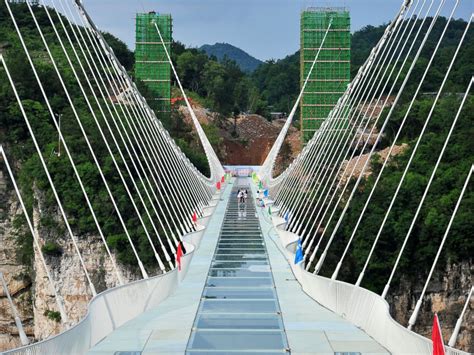 Regions have sought to outdo one another with world records. The Longest and Highest Glass-Bottomed Bridge to Open This ...