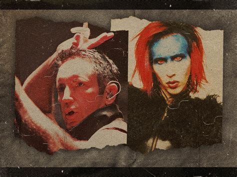 the feud between trent reznor and marilyn manson