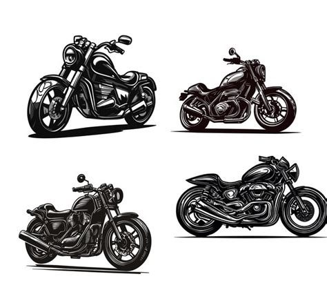 Premium Vector Classic American Motorcycles Label Vector Illustration
