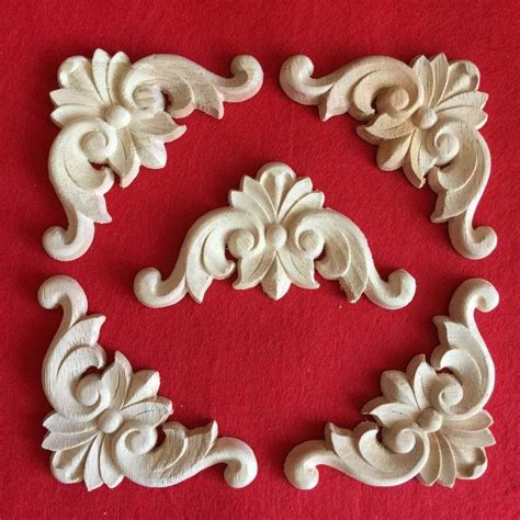 Wood carving applique unpainted flower applique wood carving decal for furniture cabinet 22x10cm 6 reviews cod. Fashion corners wood carved motif wood shavings smd ...