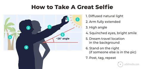 How To Take A Great Selfie Selfie Tips For Mastering The Art Orbit