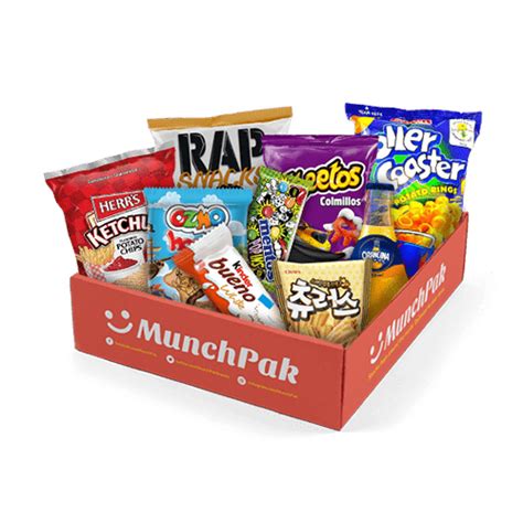 Munchpak Subscription International Snack Box Munchpak