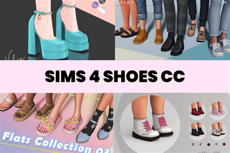 21 Most Stylish Sims 4 Cc Shoes Maxis Match And Free Modsella