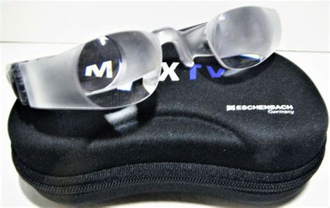 eschenbach germany 162411 maxtv low vision 2 1x magnifying glasses with case for sale online
