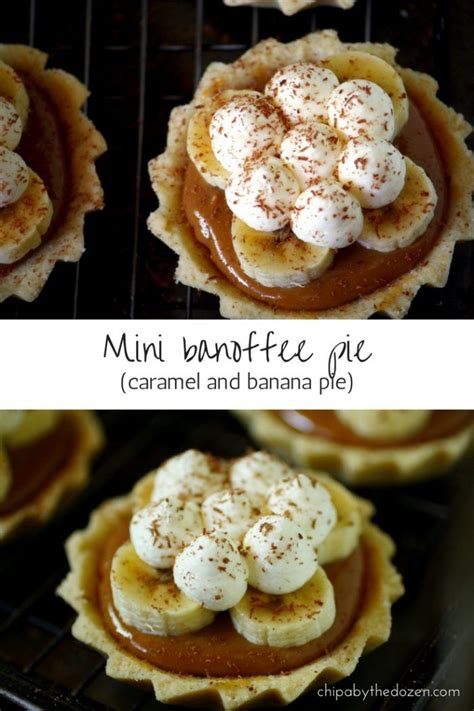 Mini Banoffee Pies Recipe Banoffee Pie Banoffee Banana Recipes