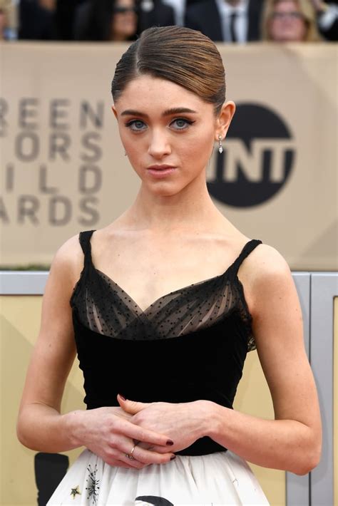 Natalia Dyer Hair And Makeup At SAG Awards Red Carpet Pictures