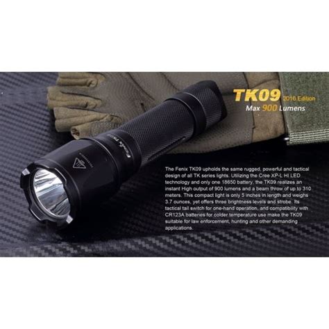 Fenix Tk09 2016 Xp L Hi Flashlight Uk