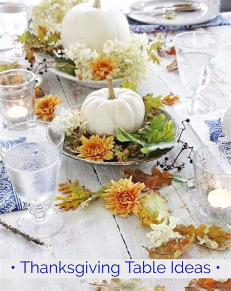 The focus of thanksgiving is mainly on the food, but small details like the table settings can really make the holiday feel special. {Thanksgiving Table Settings} • DIY Ideas for Your ...