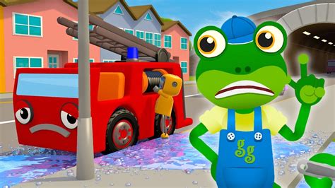 Use while teaching a transportation theme. 5 Little Fire Trucks Song | Nursery Rhymes & Kids Songs ...