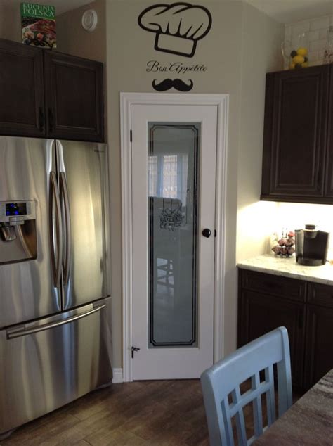 Glass pantry door (beja foster) Pantry door | Kitchen pantry doors, Glass pantry door ...