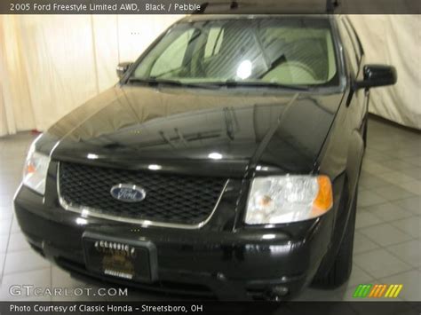 Black 2005 Ford Freestyle Limited Awd Pebble Interior Gtcarlot