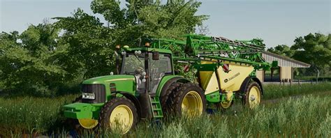 Fs19 John Deere 6000 V 119 Sprayers Mod Für Farming Simulator 19