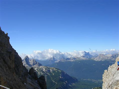 View From Top Of Cristallo Cable Car