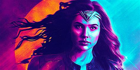 And she's definitely delivering on that. First Wonder Woman 84 Poster Teases Diana's Costume | CBR