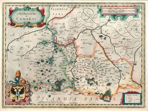 The Antiquarium Antique Print And Map Gallery Jodocus And Sons Hondius