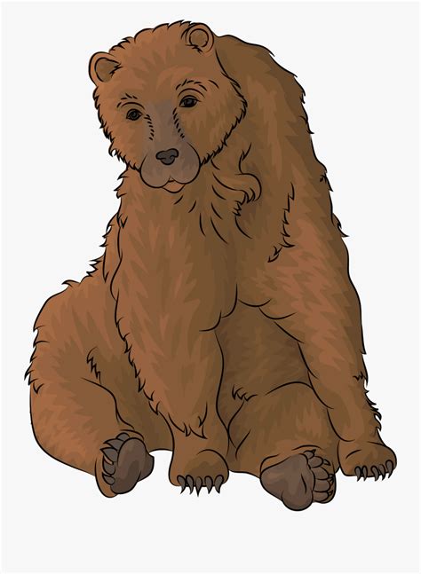 Grizzly Bear Free Transparent Clipart Clipartkey