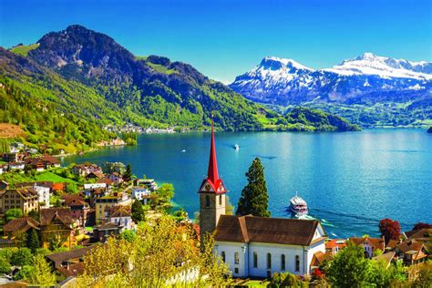 Mountains Valleys And Lakes Of Switzerland Switzerland Tours Back