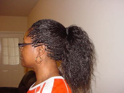 Micro braids are just like box braids in that they can be created using the same technique. Kristen Lock @ the BlogSpot: Wet and Wavy Micro braids