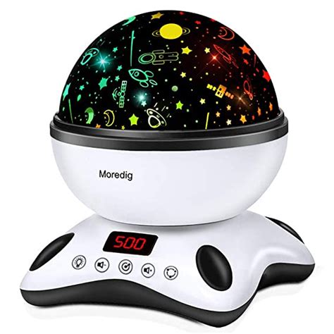 Moredig Night Light Projector Remote Control And Timer