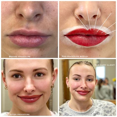 Semi Permanent Makeup Lips Aftercare Saubhaya Makeup