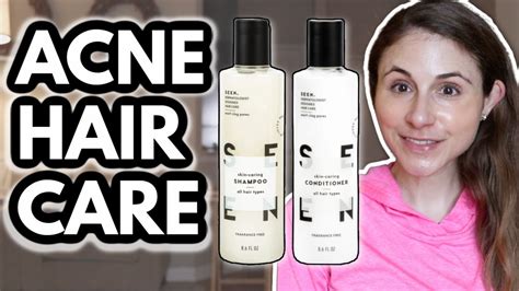 Seen Hair Care For Acne Prone Skin Dr Dray Youtube