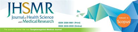 Journal Of Health Science And Medical Research