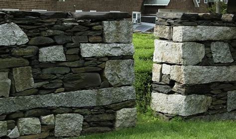 How To Build A Stone Wall Builders Villa