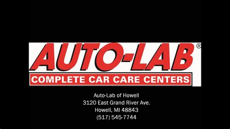 Auto Lab Of Howell Youtube