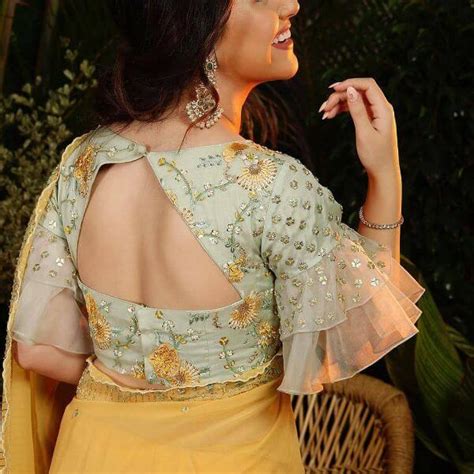 Fancy Saree Blouse Back Neck Designs For Indian Women K4 Fashion