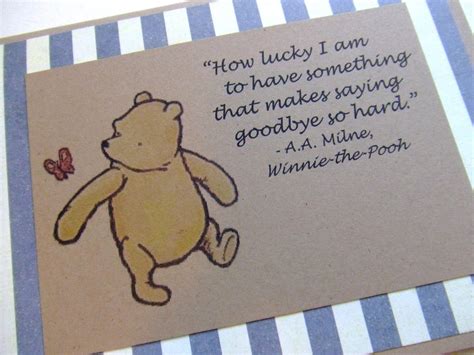 I've removed the winnie the pooh attribution because the quote isn't from any of the pooh books but could still be an a.a. How Lucky I Am Winnie the Pooh Quote by prettypetalspaper