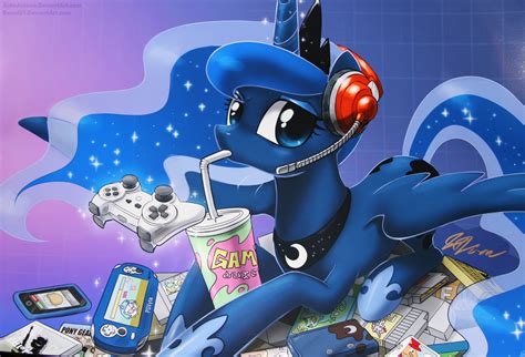 Princess Luna Gaming Mlp My Little Pony My Little Pony Pictures