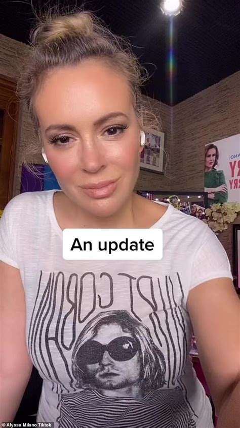 Alyssa Milano Reveals Her Uncle Is Doing Well And Is Out Of The