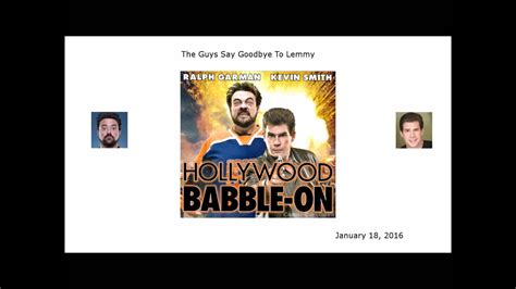 The Guys Talk About The Passing Of Lemmy YouTube