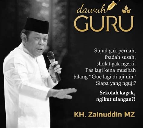 Kh Zainuddin Mz Mahad Aly Zawiyah Jakarta