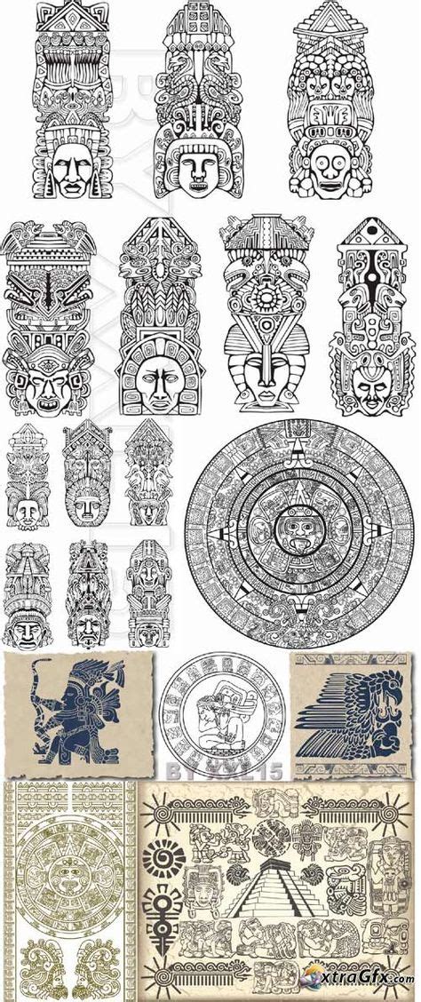 Las Mejores 26 Ideas De Patrones Aztecas Y Mayas Patrones Aztecas