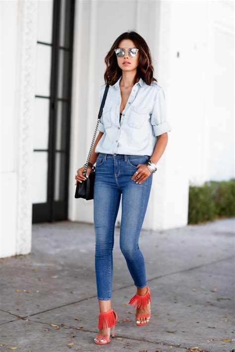 how to wear skinny jeans 25 outfits you need to see stylecaster