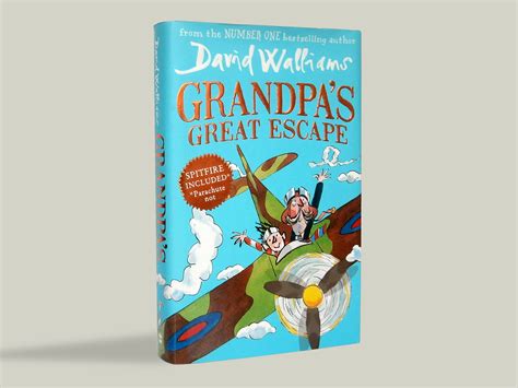 Grandpas Great Escape By David Walliams Fine Hardcover 2015 First Edition Signed By Author
