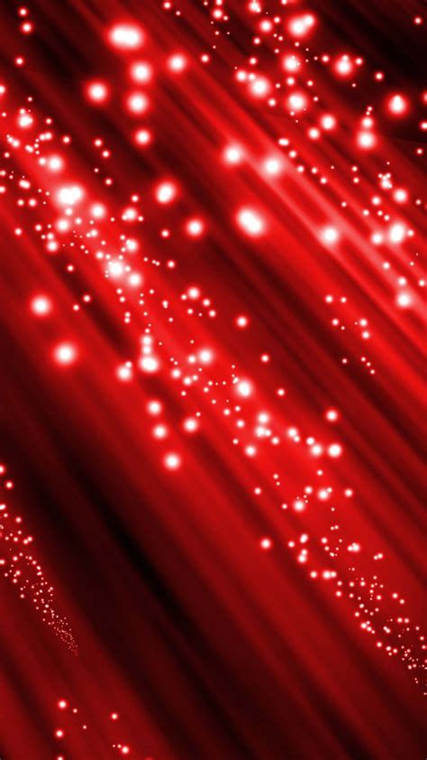Red Radiating Lines With Glitters And Black On Sides 4k Hd Red