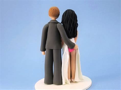 Sexy Wedding Cake Topper Customized By MUDCARDS Etsy