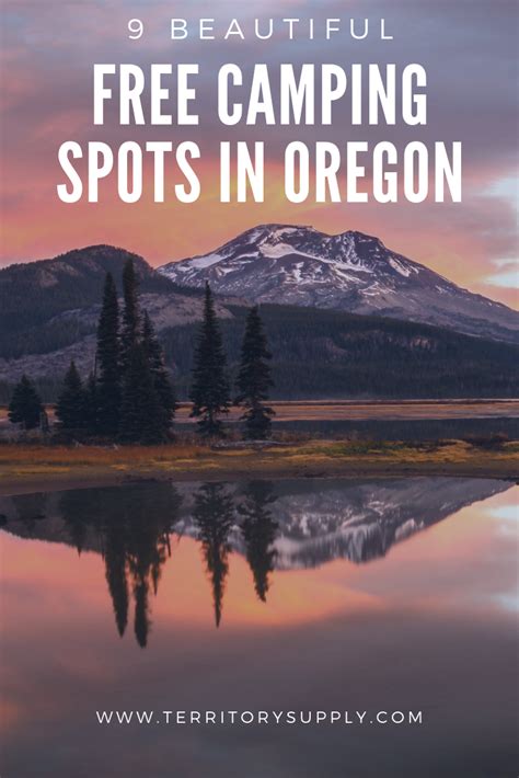 Explore Free Camping Spots In Beautiful Oregon