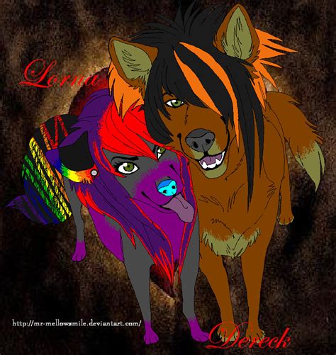 Emo Wolf Love By Darkeh12 On Deviantart