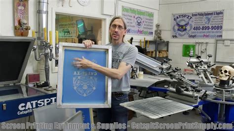 How To Screen Print Tee Shirts Whats The Best Screen Frame Size For