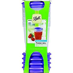 Ball® sharing jars are not safe for the freezer because they have shoulders, but are perfect for refrigerator use!) Amazon.com: Ball Plastic 8-Ounce Freezer Jars, 5 Pack ...