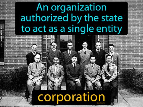 Corporation Definition And Image Gamesmartz