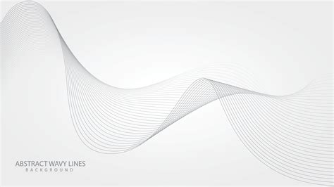 Abstract Elegant White Background With Flowing Line Waves 3262293