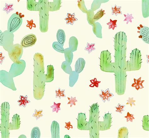 Swoon Worthy Cactus Flower Designs Spoonflower Blog